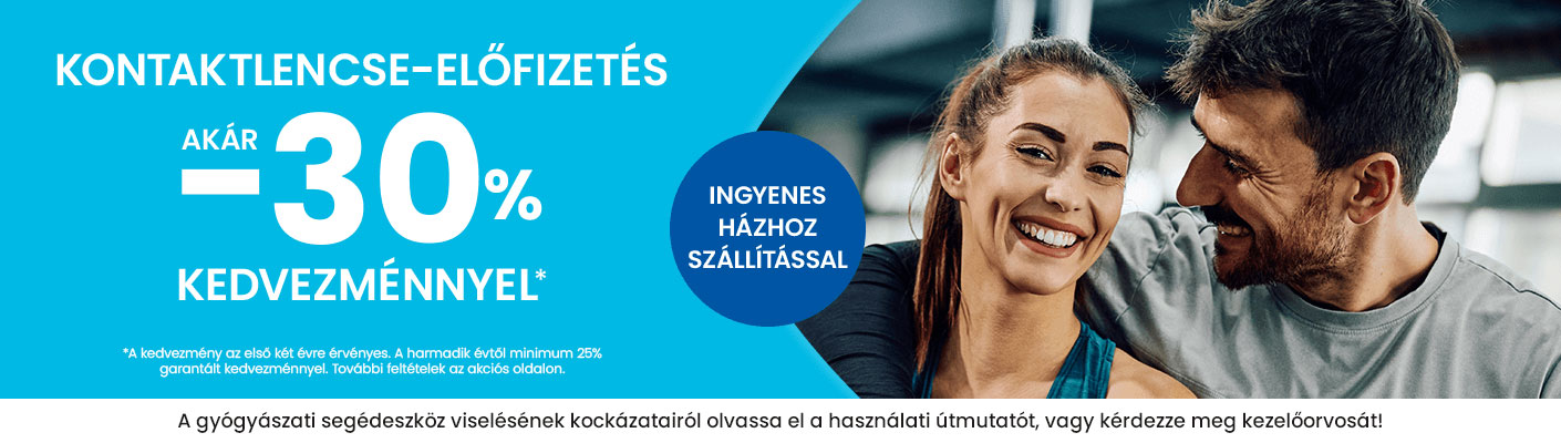 Kontaktlencse-előfizetés