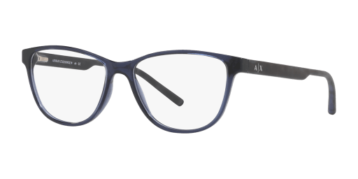 Armani Exchange AX3047 8237 női macskaszem alakú és transzparens színű szemüveg