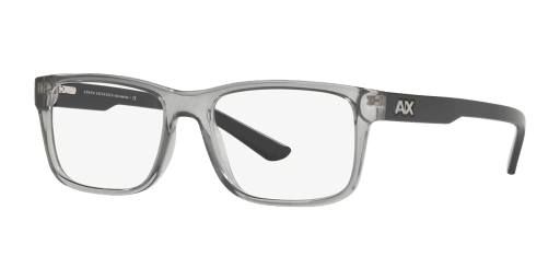 Armani Exchange AX3016 8239 férfi négyzet alakú és transzparens színű szemüveg