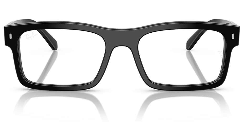 Ray-Ban 0RX5435 férfi téglalap alakú és fekete színű szemüveg