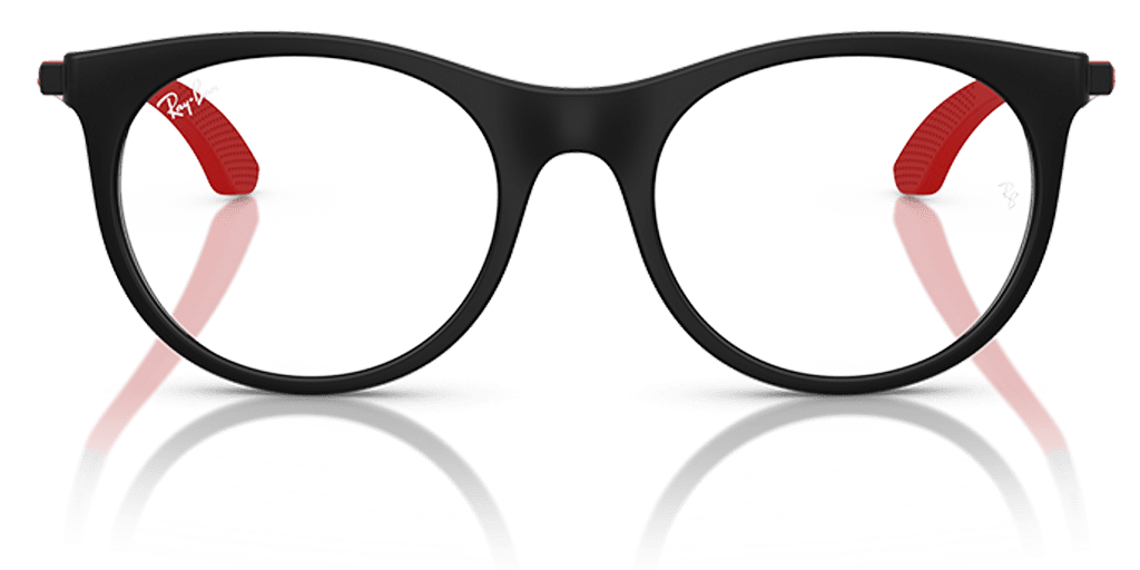 Ray-Ban 0RY9082V gyermek pantó alakú és fekete színű szemüveg