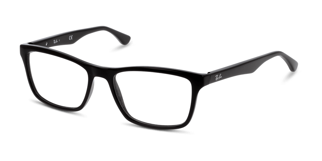 Ray-Ban RX5279 2000 férfi téglalap alakú és fekete színű szemüveg