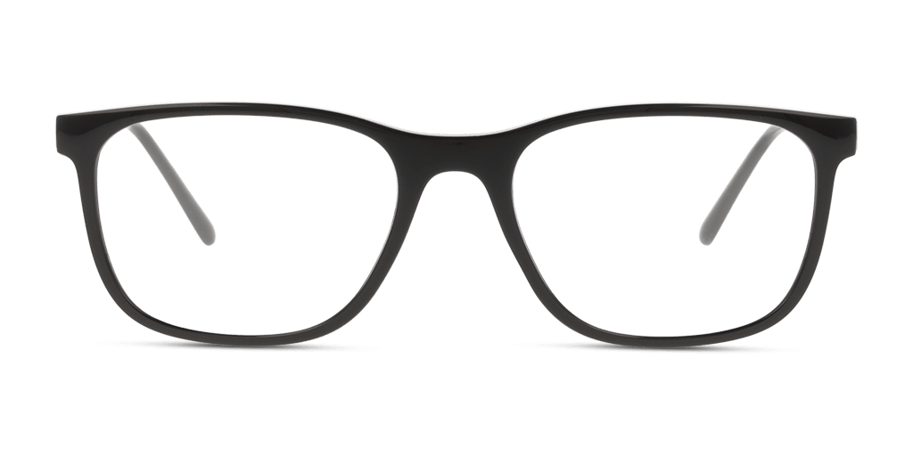 Ray-Ban 0RX7244 férfi négyzet alakú és fekete színű szemüveg
