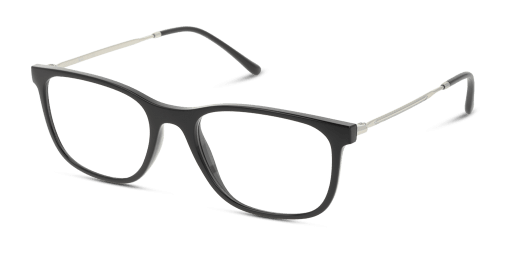 Ray-Ban 0RX7244 férfi négyzet alakú és fekete színű szemüveg