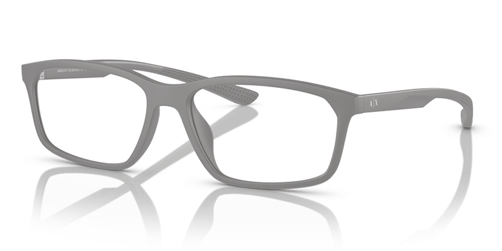 Armani Exchange AX3108U 8180 férfi négyzet alakú és szürke színű szemüveg