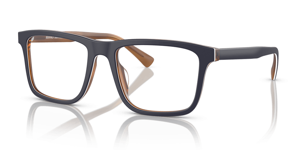 Brooks Brothers BB2062U 6147 férfi négyzet alakú és kék színű szemüveg