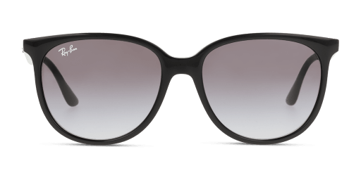 Ray-Ban RB4378 601/8G női négyzet alakú és fekete színű napszemüveg