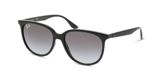 Ray-Ban RB4378 601/8G női négyzet alakú és fekete színű napszemüveg
