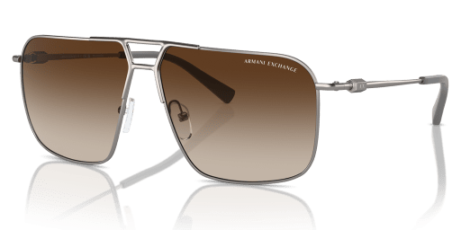 Armani Exchange 0AX2050S férfi pilóta alakú és szürke színű napszemüveg