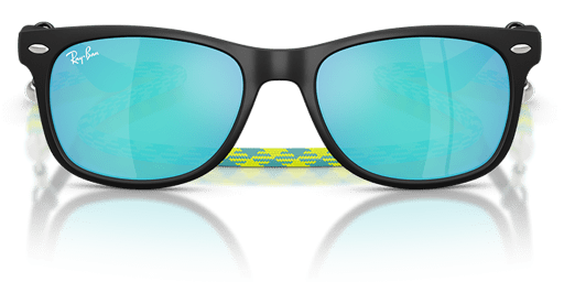Ray-Ban 0RJ9052S gyermek négyzet alakú és fekete színű napszemüveg