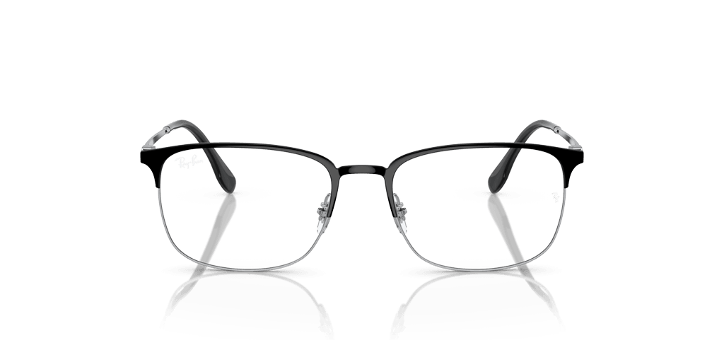 Ray-Ban RX6494 2861 női négyzet alakú és fekete színű szemüveg