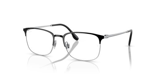 Ray-Ban RX6494 2861 női négyzet alakú és fekete színű szemüveg