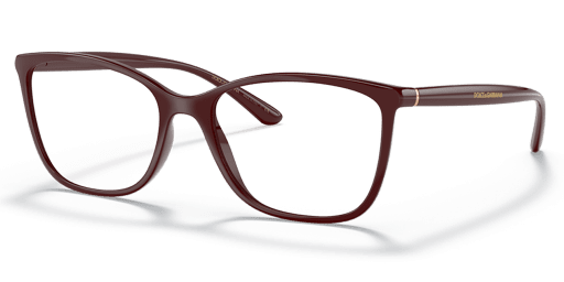 Dolce and Gabbana 0DG5026 női ovális alakú és piros színű szemüveg