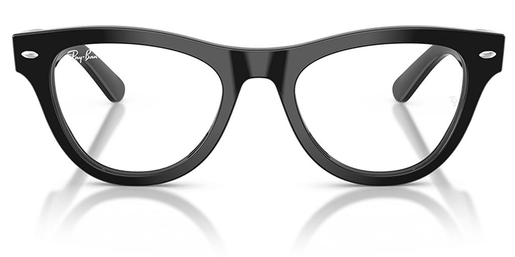 Ray-Ban 0RX5510 női macskaszem alakú és fekete színű szemüveg