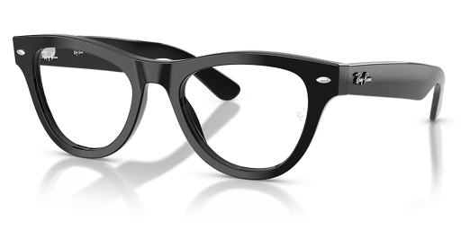 Ray-Ban 0RX5510 női macskaszem alakú és fekete színű szemüveg