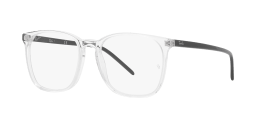 Ray-Ban RX5387 8181 férfi négyzet alakú és transzparens színű szemüveg
