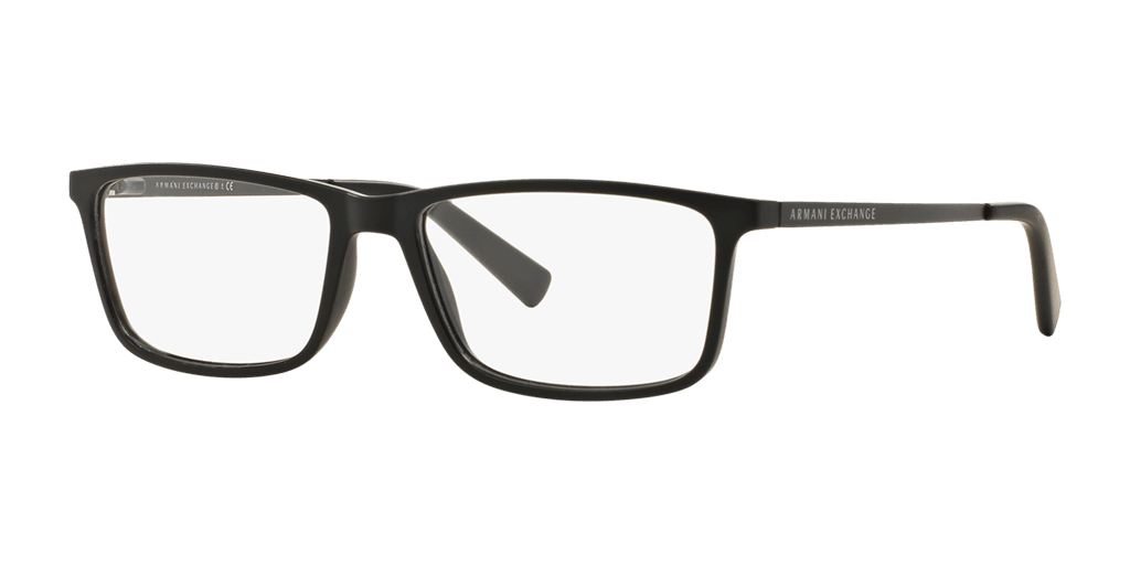Armani Exchange AX3027 8078 férfi téglalap alakú és fekete színű szemüveg