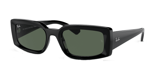 Ray-Ban RB4395 667771 női négyzet alakú és fekete színű napszemüveg