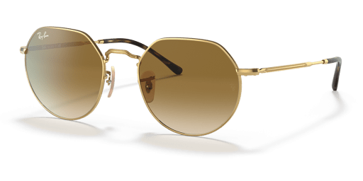 Ray-Ban 0RB3565 férfi különleges alakú és arany színű napszemüveg