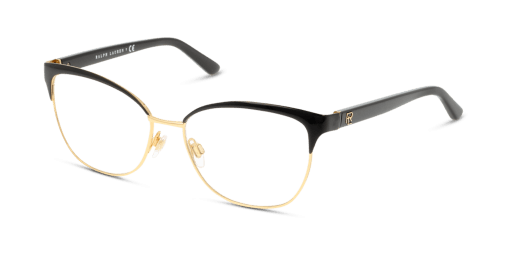 Ralph Lauren RL5099 9003 női macskaszem alakú és fekete színű szemüveg