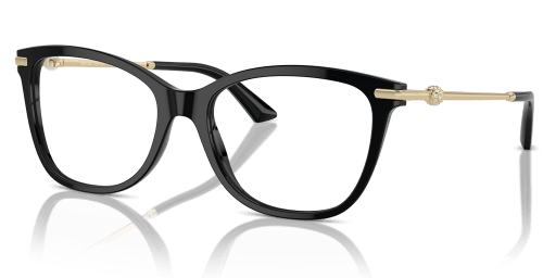 Jimmy Choo 0JC3007HB női négyzet alakú és fekete színű szemüveg