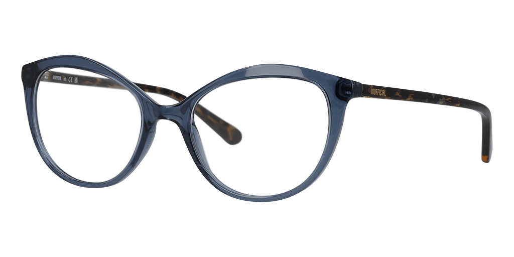Unofficial 0UO3055 női macskaszem alakú és havana színű szemüveg