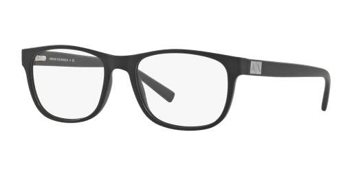 Armani Exchange AX3034 8078 férfi téglalap alakú és fekete színű szemüveg