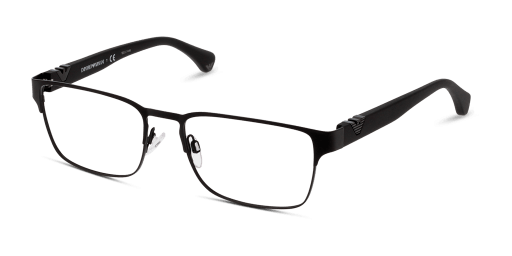 Emporio Armani EA1027 3001 férfi téglalap alakú és fekete színű szemüveg