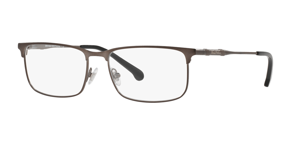 Brooks Brothers BB1046 1507 férfi téglalap alakú és szürke színű szemüveg