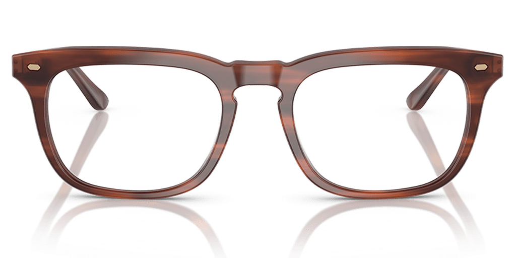 Brooks Brothers 0BB2067U férfi téglalap alakú és havana színű szemüveg