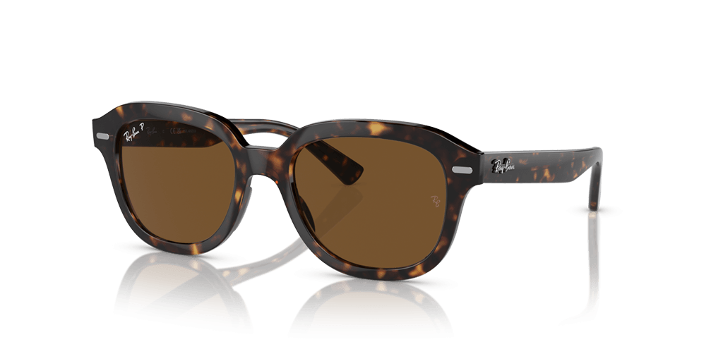 Ray-Ban RB4398 902/57 férfi négyzet alakú és havana színű napszemüveg