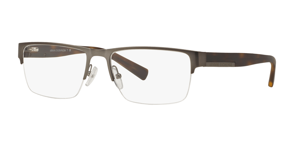 Armani Exchange AX1018 6017 férfi téglalap alakú és szürke színű szemüveg
