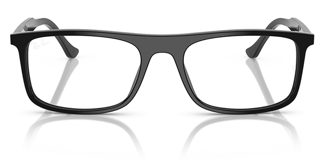 Ray-Ban 0RX5440 férfi téglalap alakú és fekete színű szemüveg