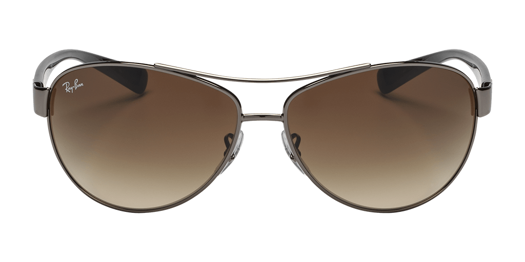 Ray-Ban RB3386 004/13 férfi pilóta alakú és fekete színű napszemüveg