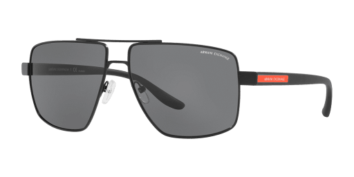 Armani Exchange AX2037S 600081 férfi különleges alakú és fekete színű napszemüveg