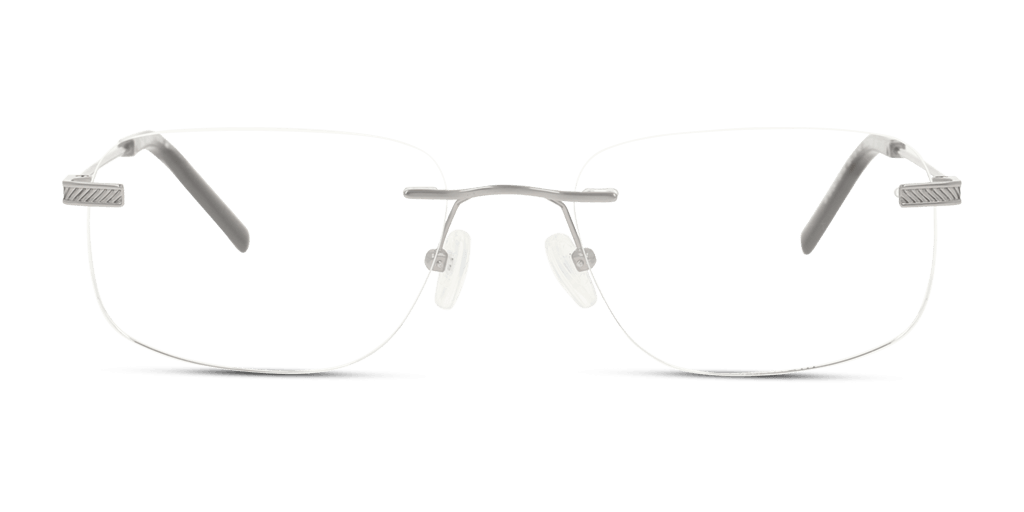 DbyD DBOM9029 SS00 férfi téglalap alakú és ezüst színű szemüveg